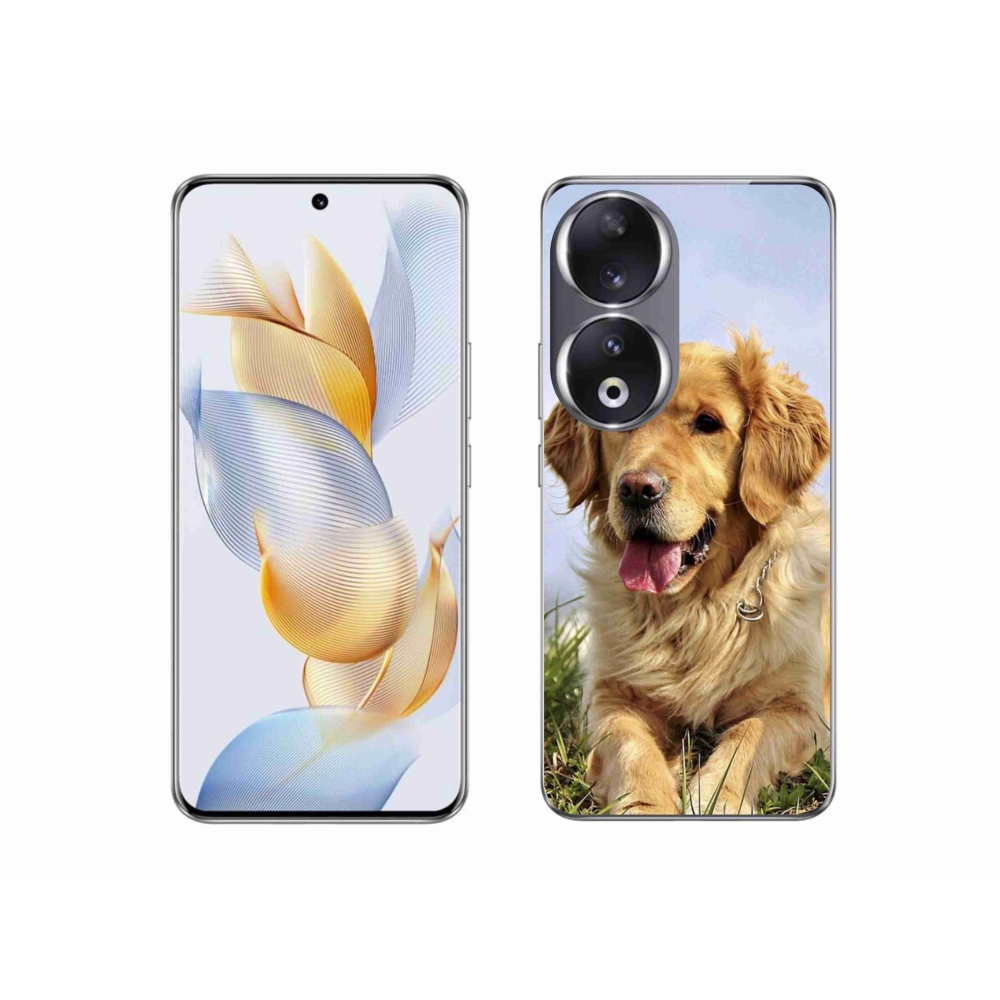 Gélový obal mmCase na Honor 90 - zlatý retriever