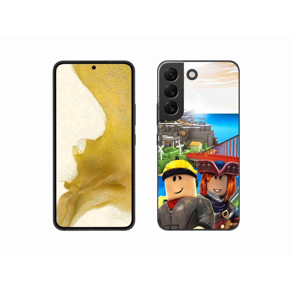 Gélový kryt mmCase na Samsung Galaxy S22 5G - roblox 1