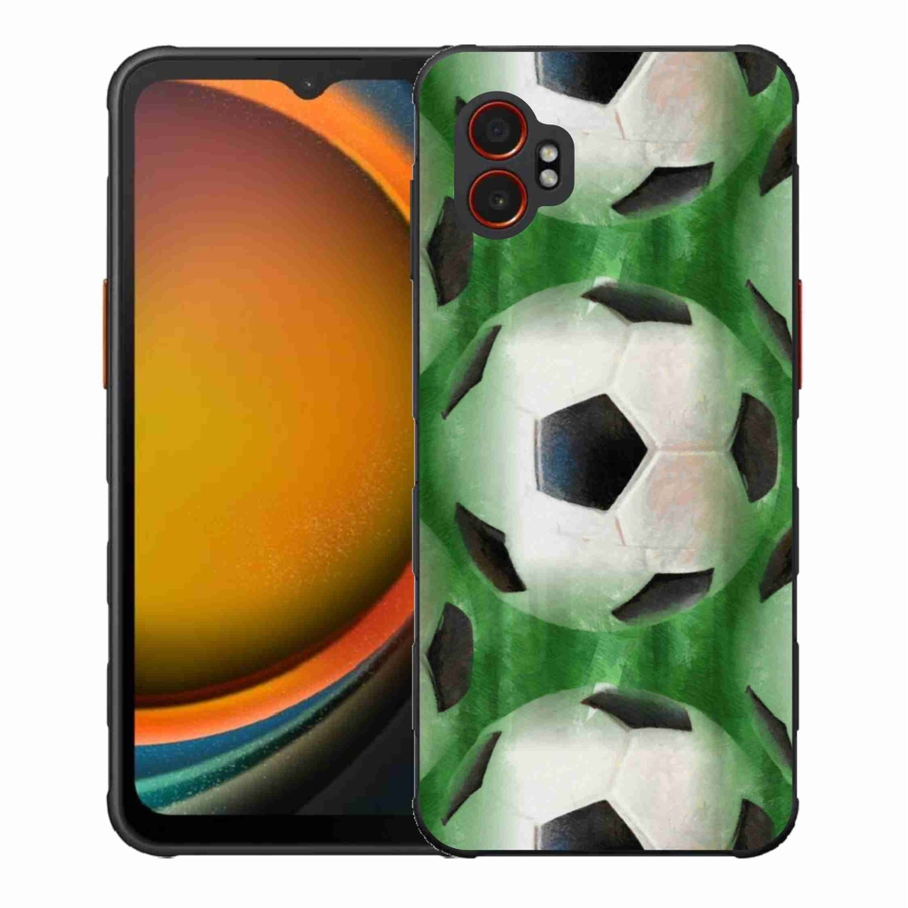 Gélový kryt mmCase na Samsung Galaxy Xcover 7 Pro - futbalová lopta