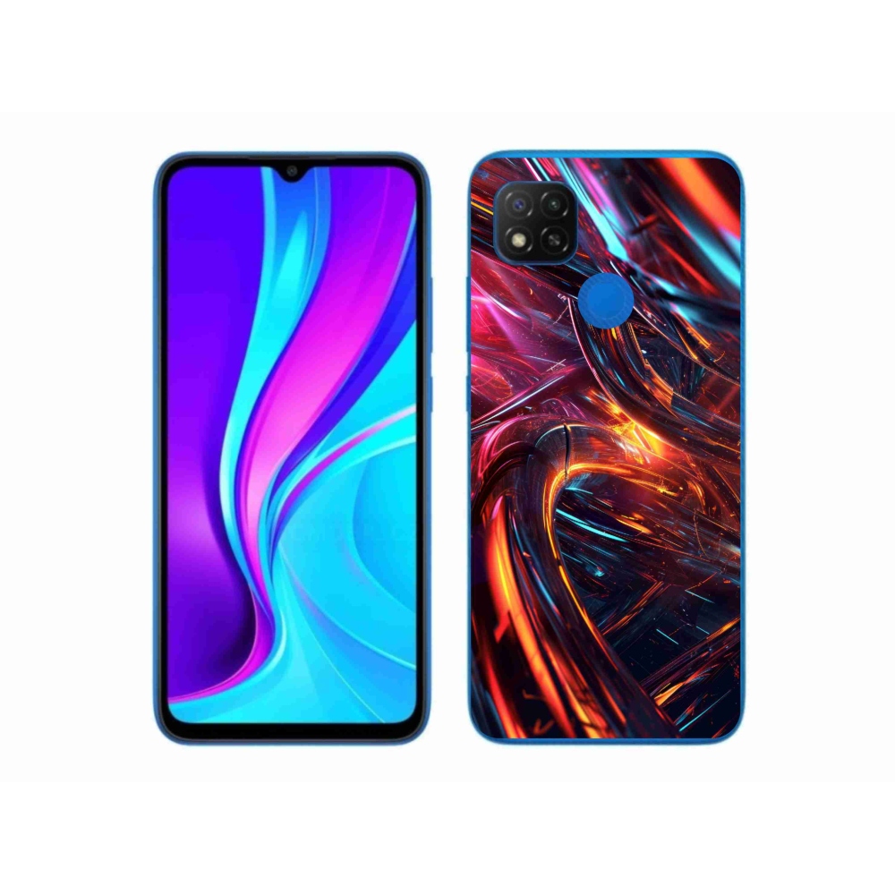 Gelový kryt mmCase na Xiaomi Redmi 9C - abstraktní motiv 10