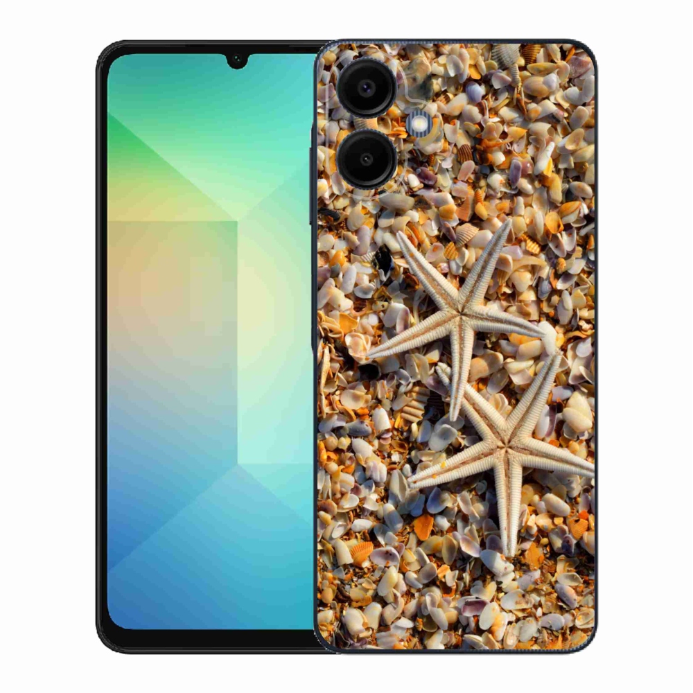 Gélový kryt mmCase na Samsung Galaxy A06 4G - morské hviezdice