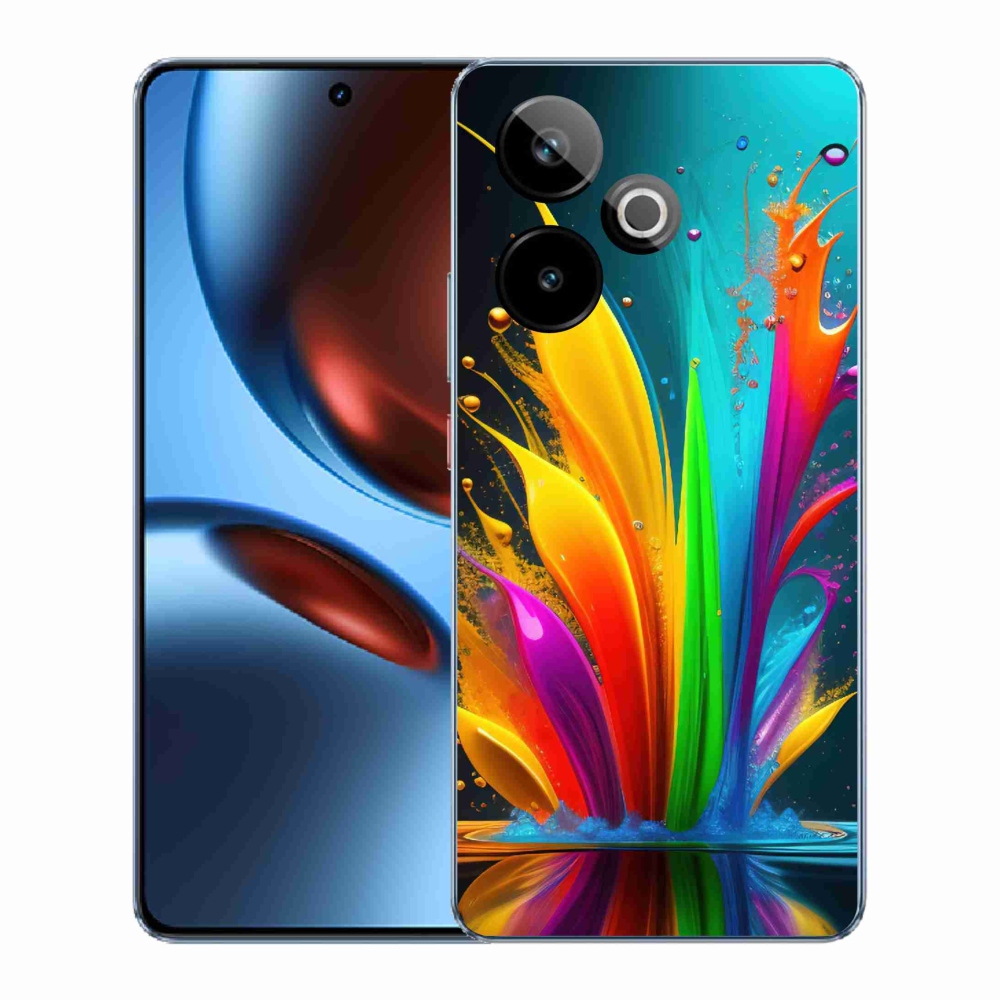Gélový kryt mmCase na Realme GT 7 5G/GT 7T 5G - abstraktný motív 1