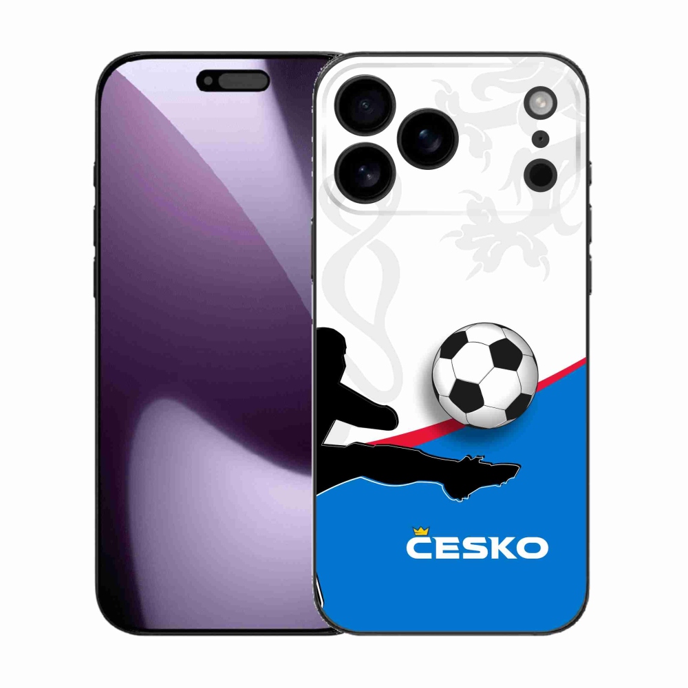 Gélový kryt mmCase na iPhone 17 Pro Max - futbal Česko 3
