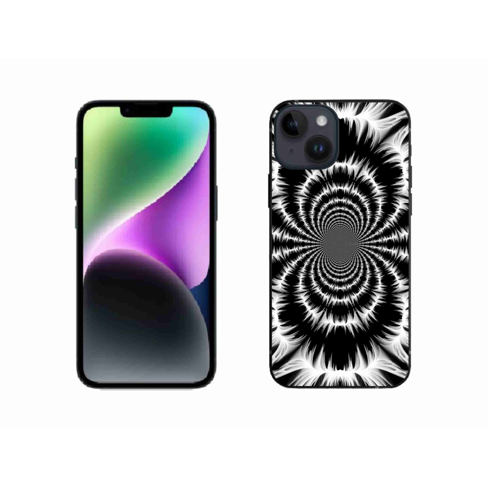 Gélový kryt mmCase na iPhone 14 - abstrakt 23