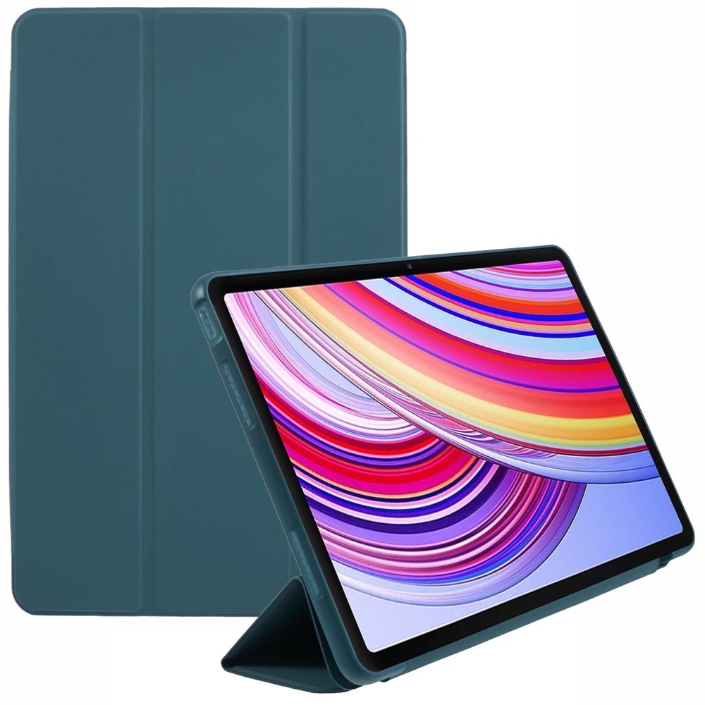 Fold chytré zatváracie púzdro na tablet Xiaomi Redmi Pad Pro 4G/5G - zelené