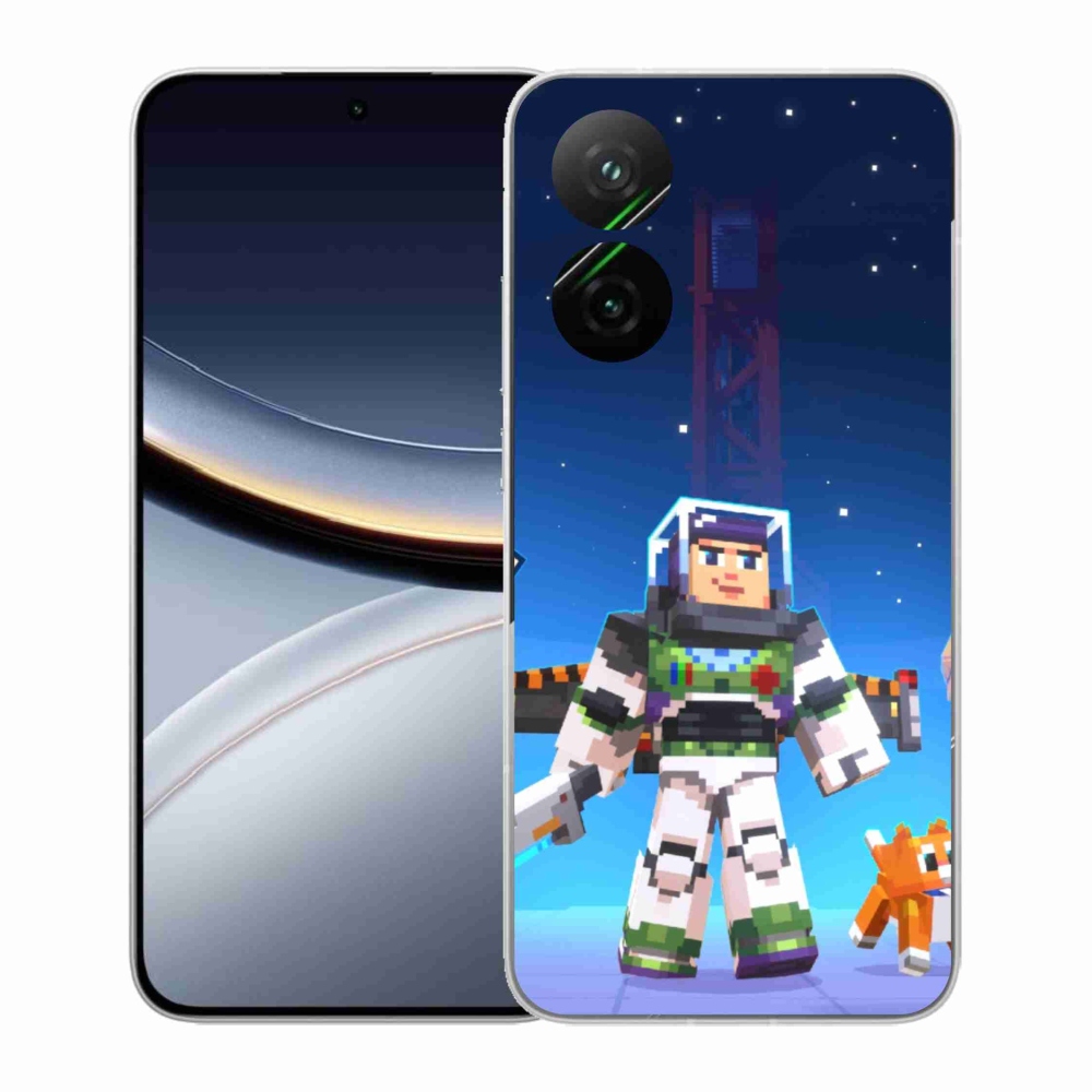 Gélový kryt mmCase na Xiaomi Poco F7 5G - minecraft 2