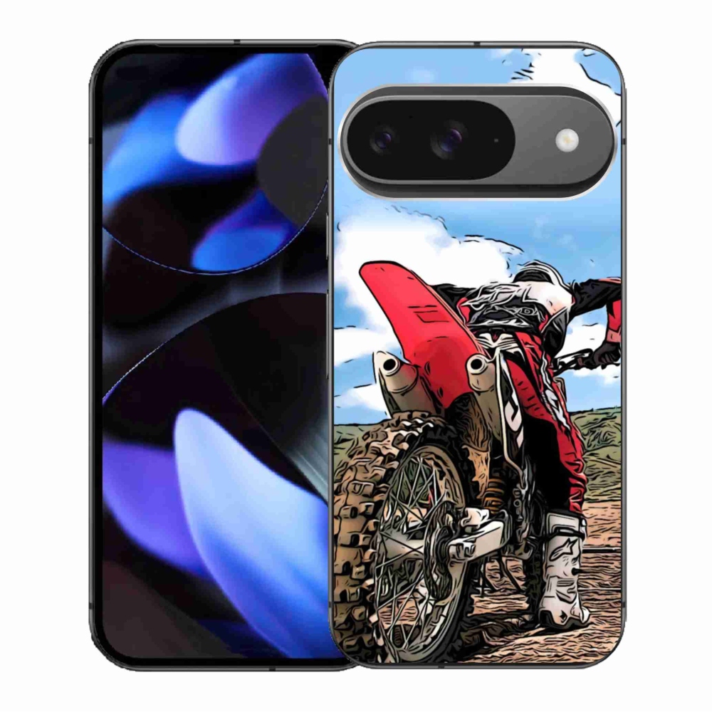 Gélový kryt mmCase na Google Pixel 9/9 Pro - moto