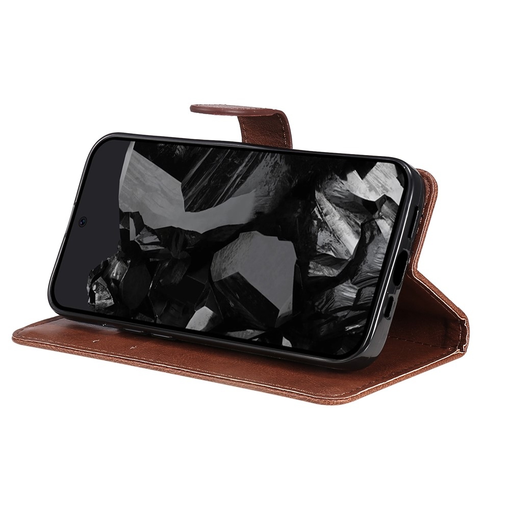 Clots knižkové púzdro na Google Pixel 10 Pro XL/Pixel 9 Pro XL - hnedé