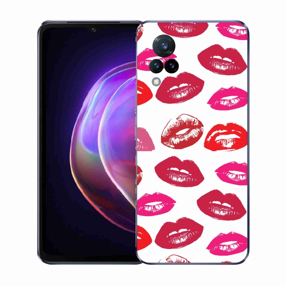 Gélový kryt mmCase na Vivo V21 4G/5G - pery