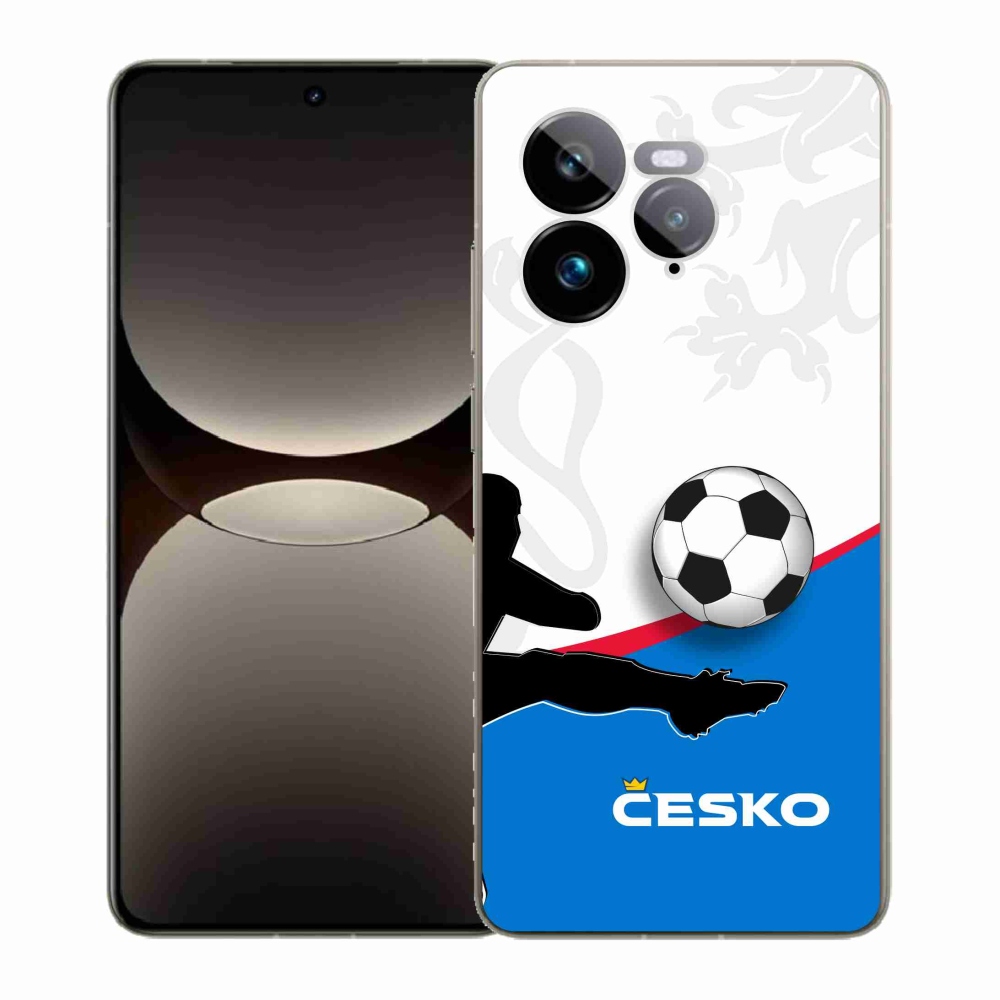Gélový kryt mmCase na Realme GT 7 Pro 5G - futbal Česko 3