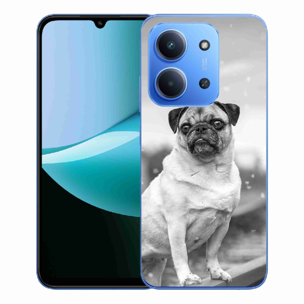 Gélový kryt mmCase na Xiaomi Redmi 15C 4G/5G (173mm) - mops