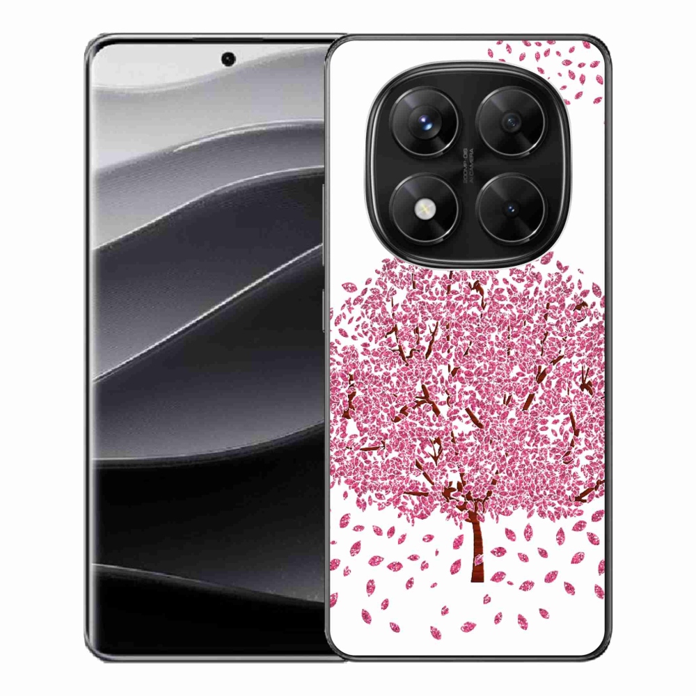 Gélový kryt mmCase na Xiaomi Redmi Note 14 Pro 5G/Poco X7 5G - kreslený strom s listami