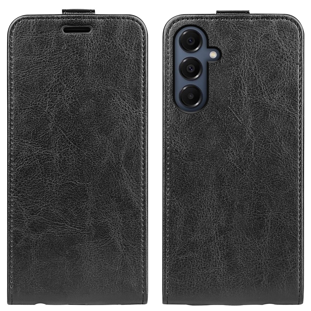 Vertical knižkové púzdro na Samsung Galaxy A17 5G - čierne