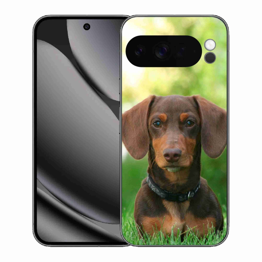 Gélový kryt mmCase na Google Pixel 10 Pro XL - hnedý jazvečík