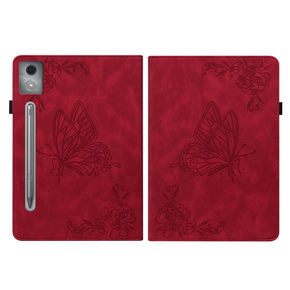 Butterfly zatváracie púzdro na tablet Lenovo Idea Tab Pro 12.7 - červené