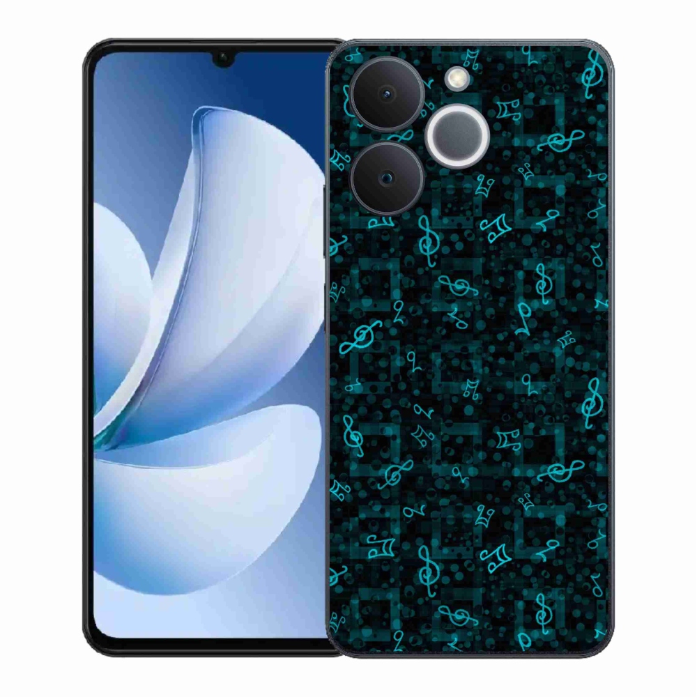 Gélový kryt mmCase na Realme Note 70T - noty 1