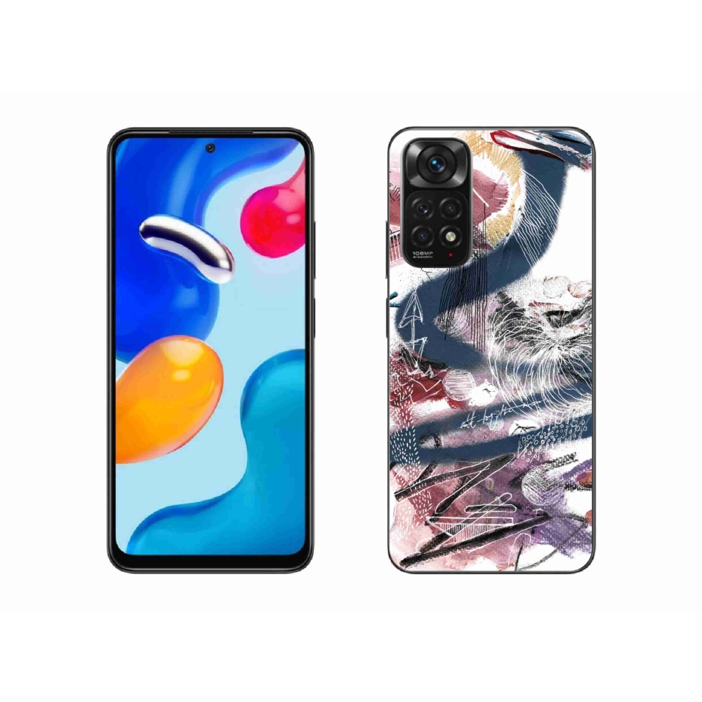 Gélový kryt mmCase na Xiaomi Redmi Note 11 4G - abstraktný motív 28