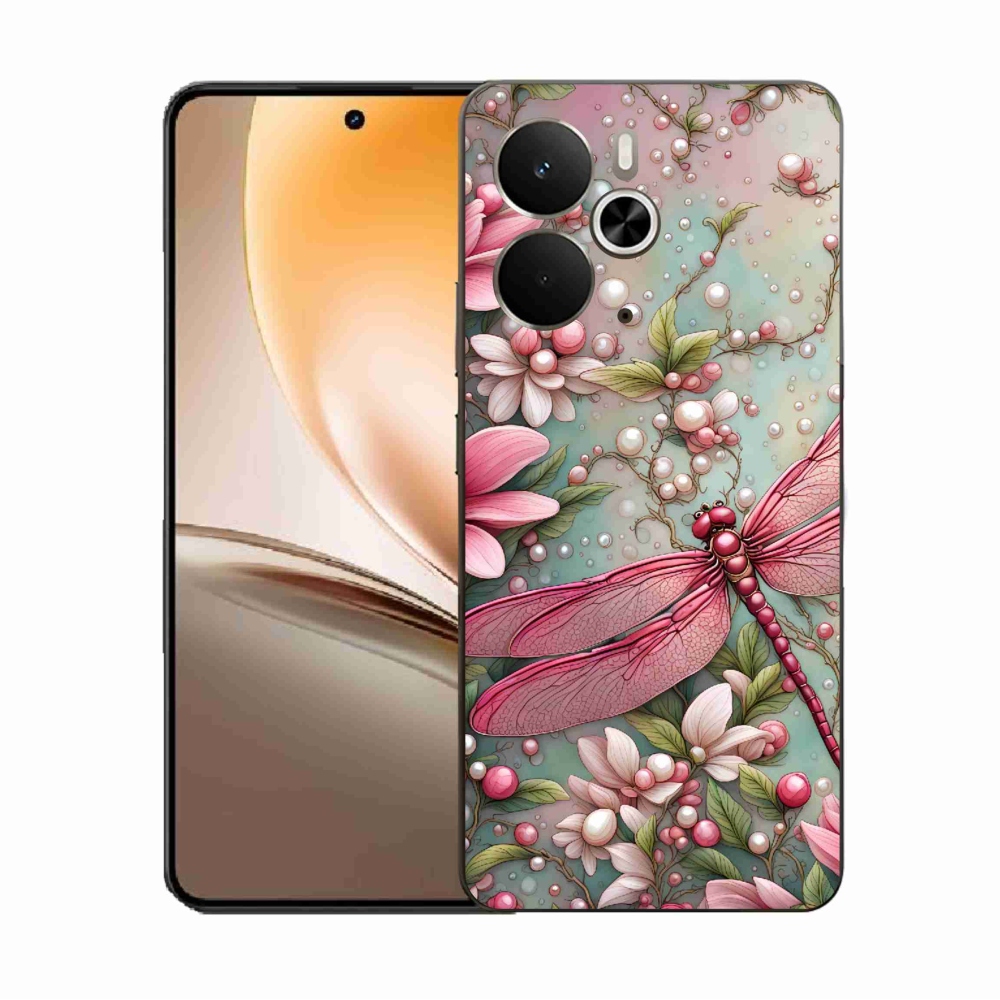 Gélový kryt mmCase na Realme 14 5G - vážka