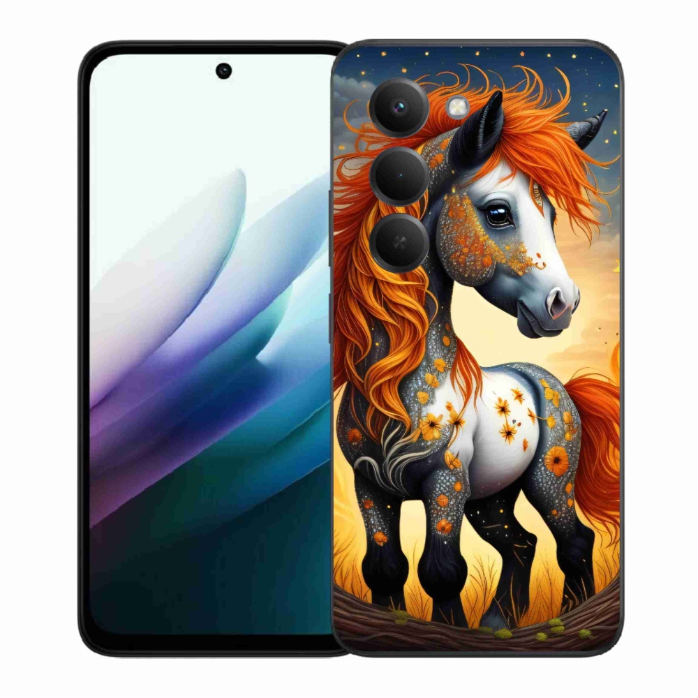 Gélový kryt mmCase na Xiaomi Redmi 15 4G/5G (171mm) - farebný poník
