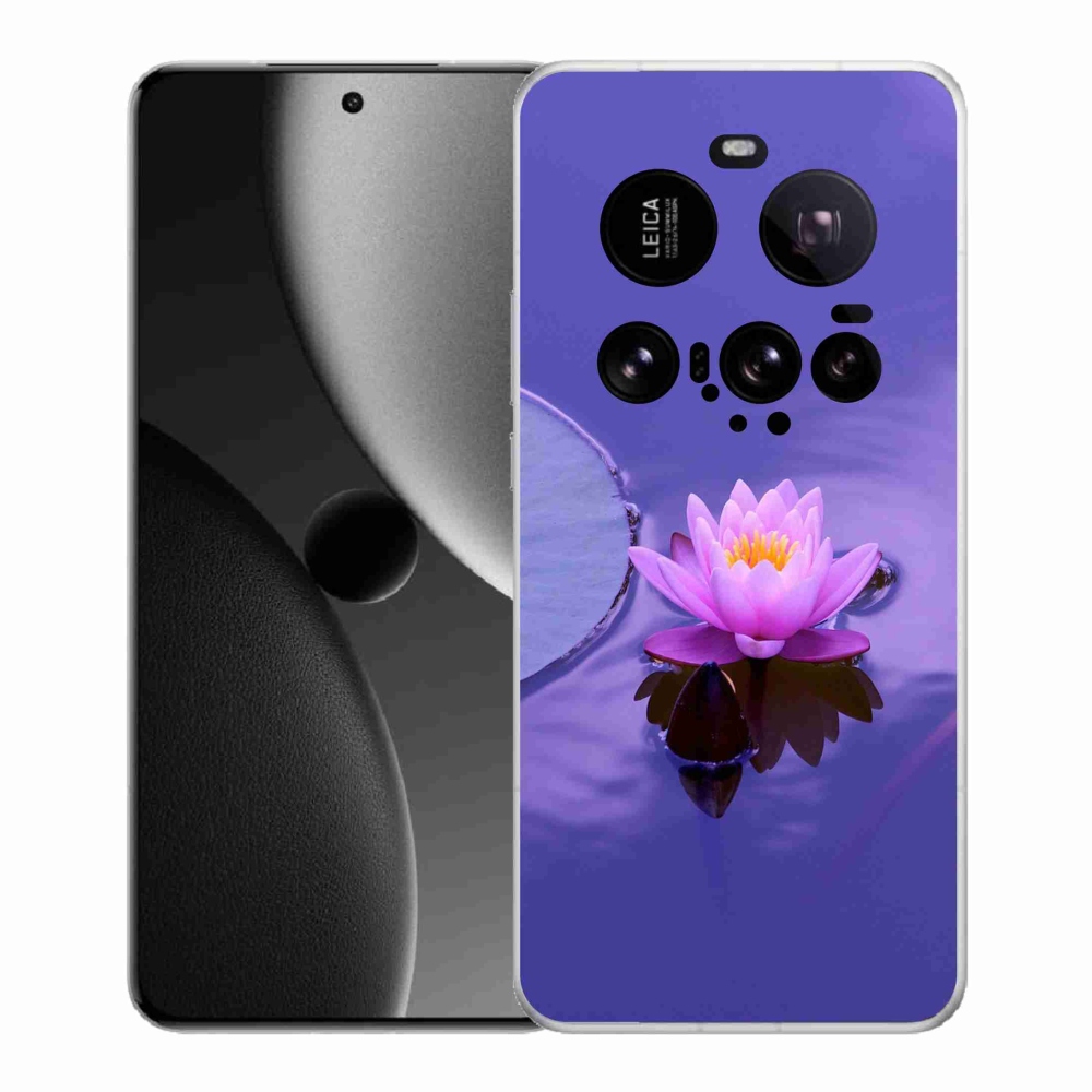 Gélový kryt mmCase na Xiaomi 15 Ultra - kvet na hladine