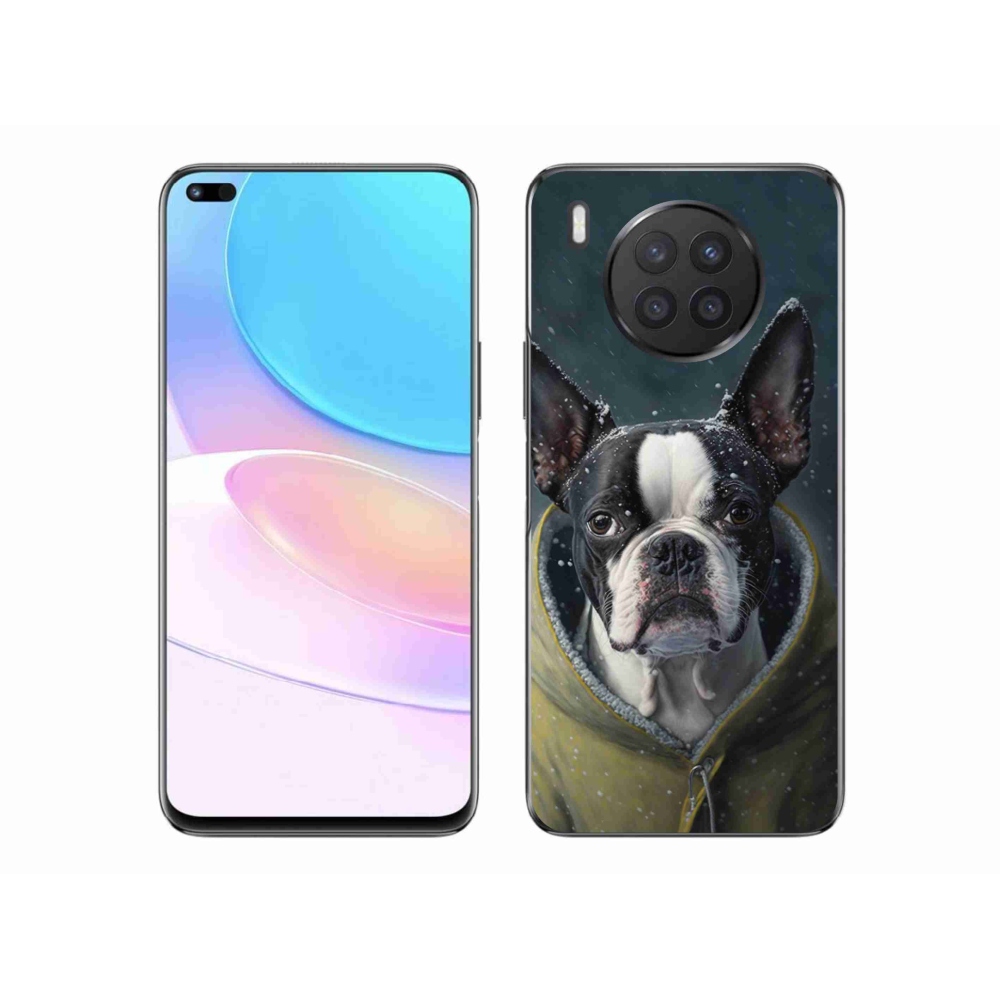 Gelový kryt mmCase na Huawei Nova 8i - buldoček