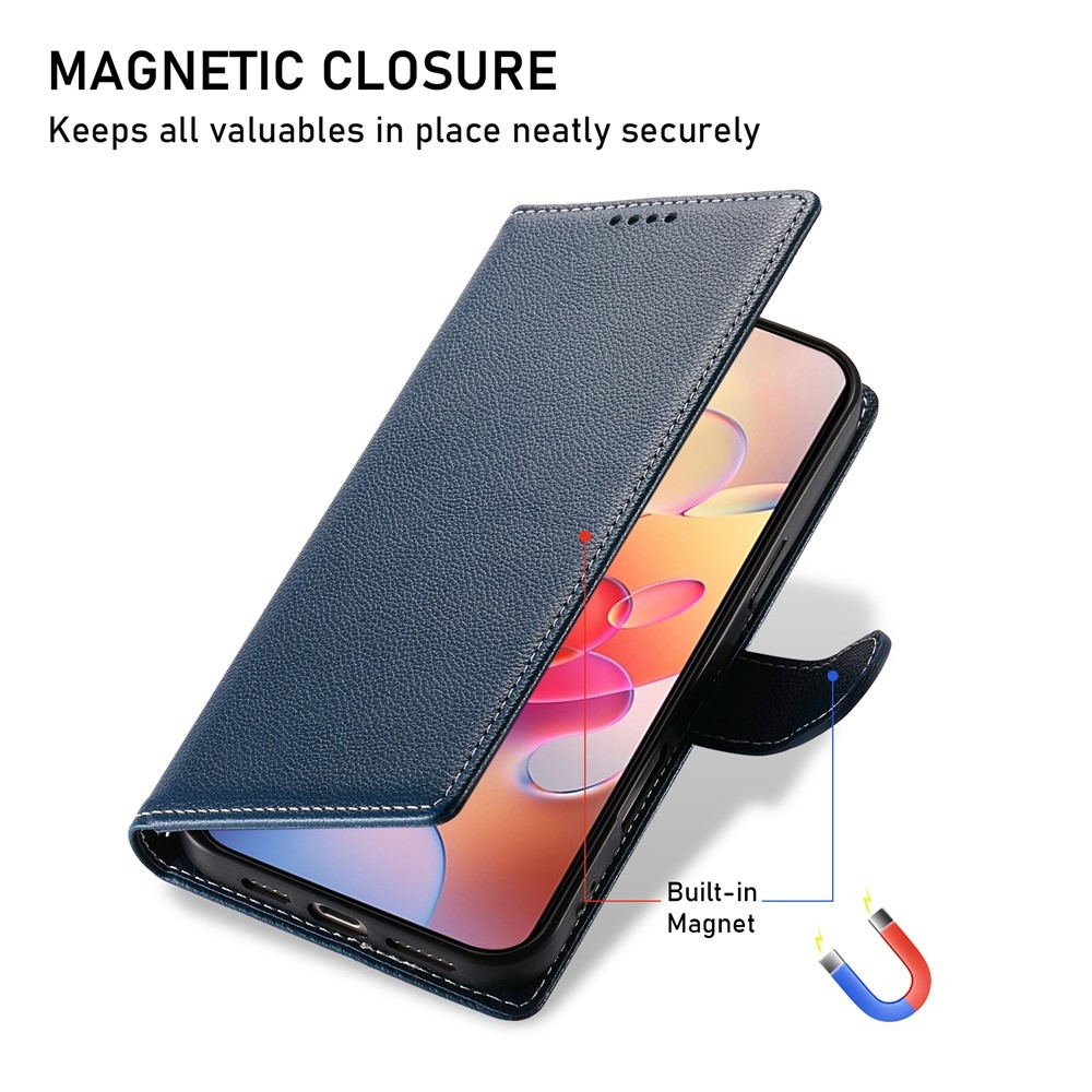 Snap knižkové púzdro na Samsung Galaxy A17 5G - tmavomodré