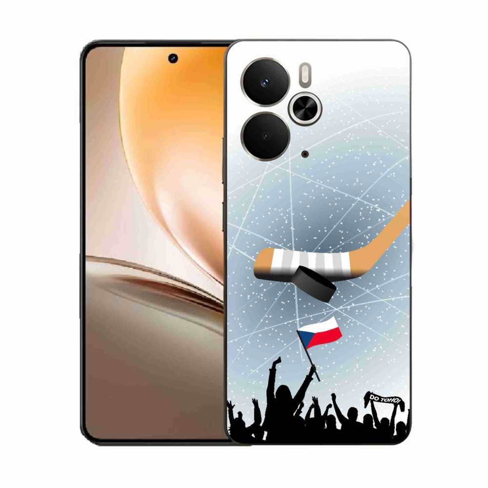 Gélový kryt mmCase na Realme 14 5G - fanúšikovia hokeja