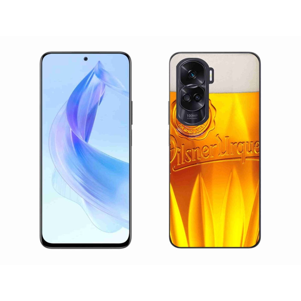 Gélový kryt mmCase na Honor 90 Lite - pivo