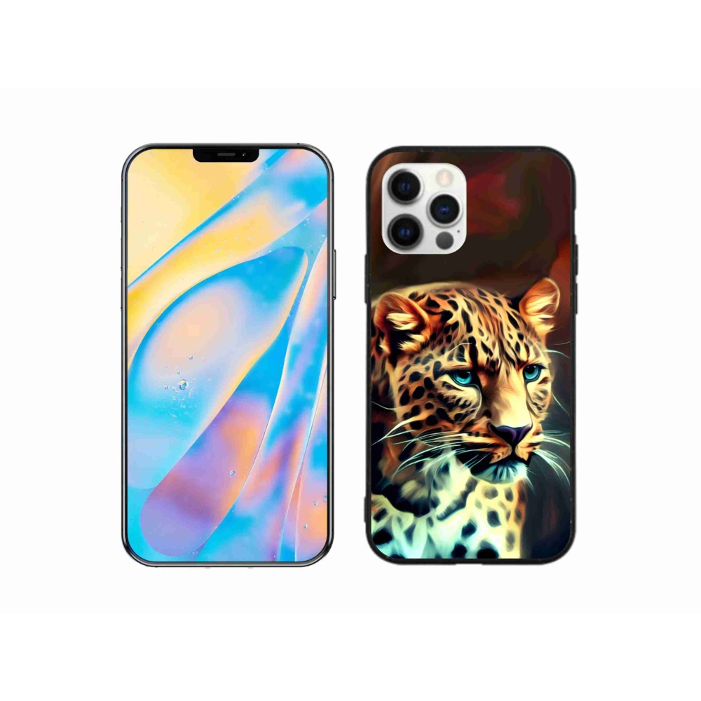 Gélový kryt mmCase na iPhone 12 - leopard