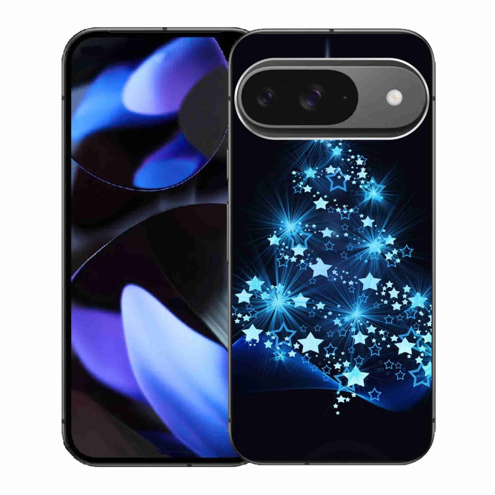Gélový kryt mmCase na Google Pixel 9/9 Pro - vianočný stromček