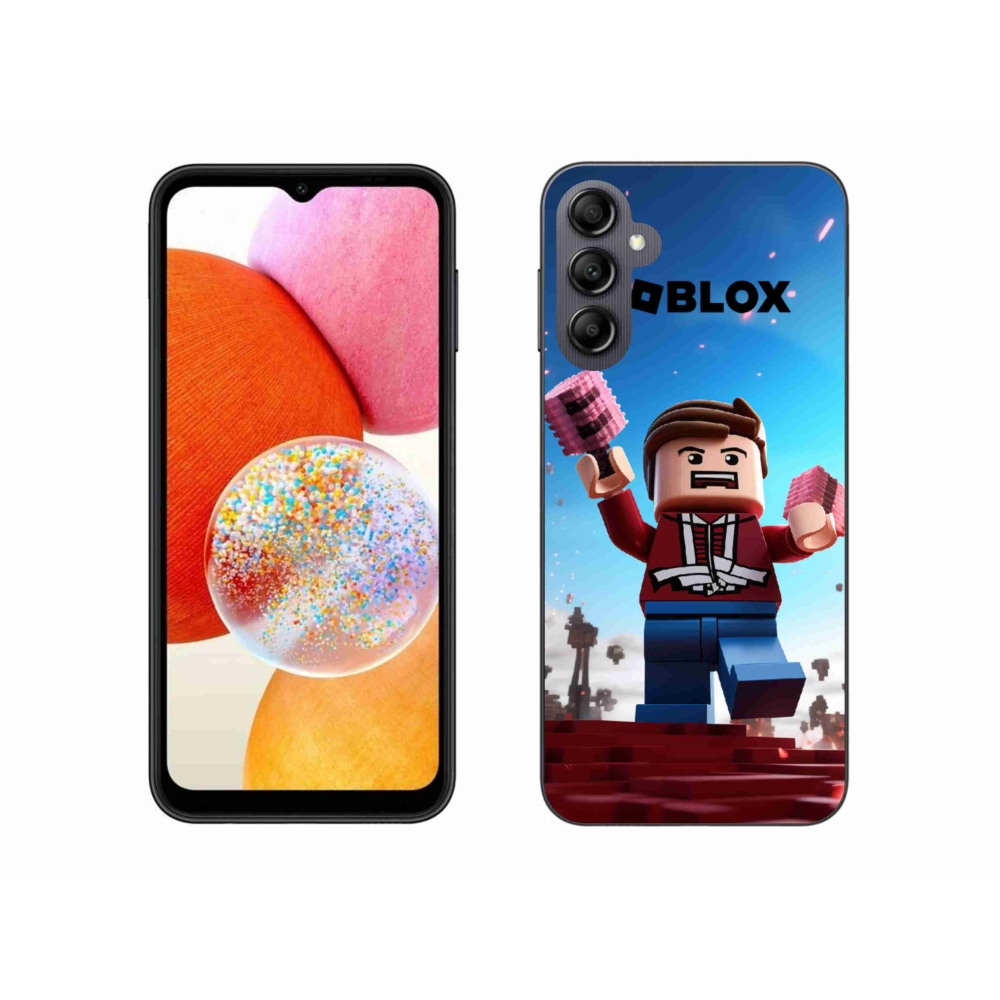 Gélový kryt mmCase na Samsung Galaxy A14 4G/5G - roblox 2