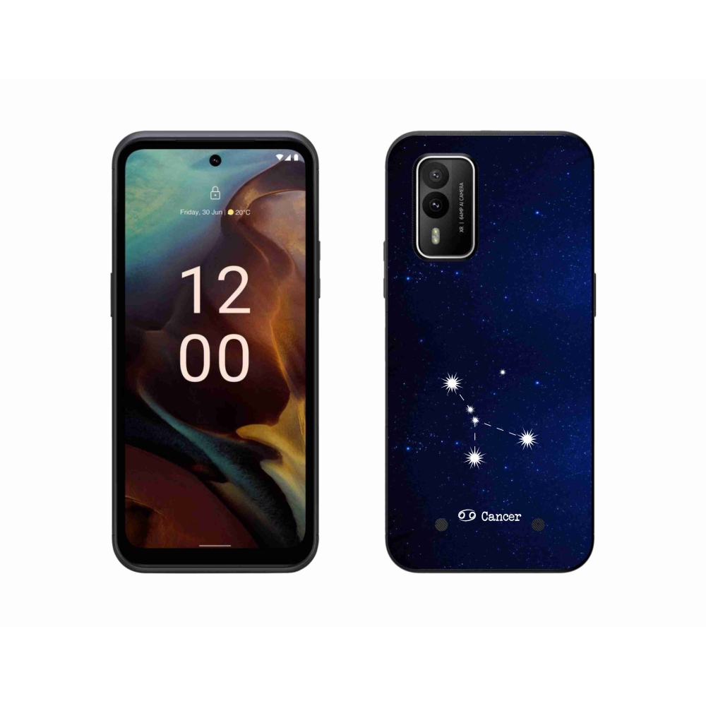 Gélový kryt mmCase na Nokia XR21 - súhvezdie Raka