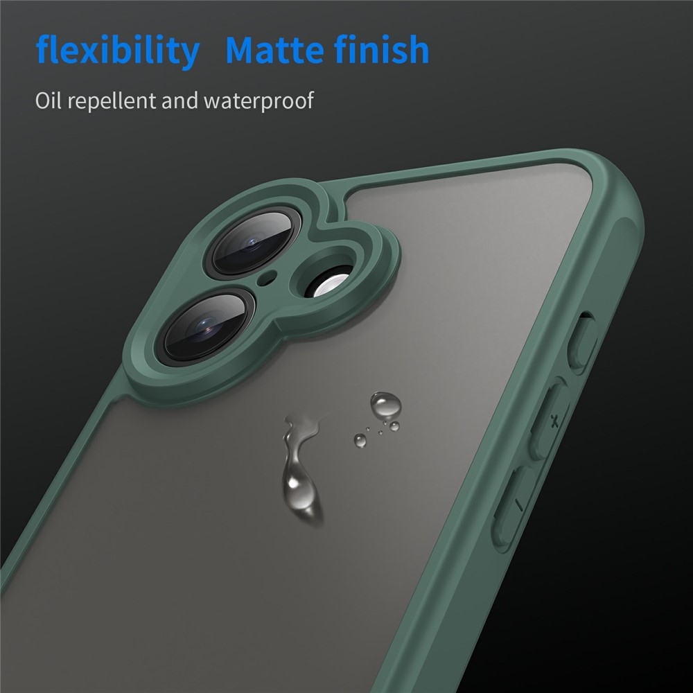 Proof gélový obal s pevným chrbtom na iPhone 17 - zelený