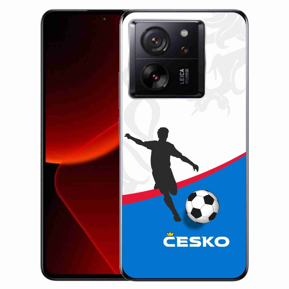 Gélový kryt mmCase na Xiaomi 13T/13T Pro - futbal Česko 1