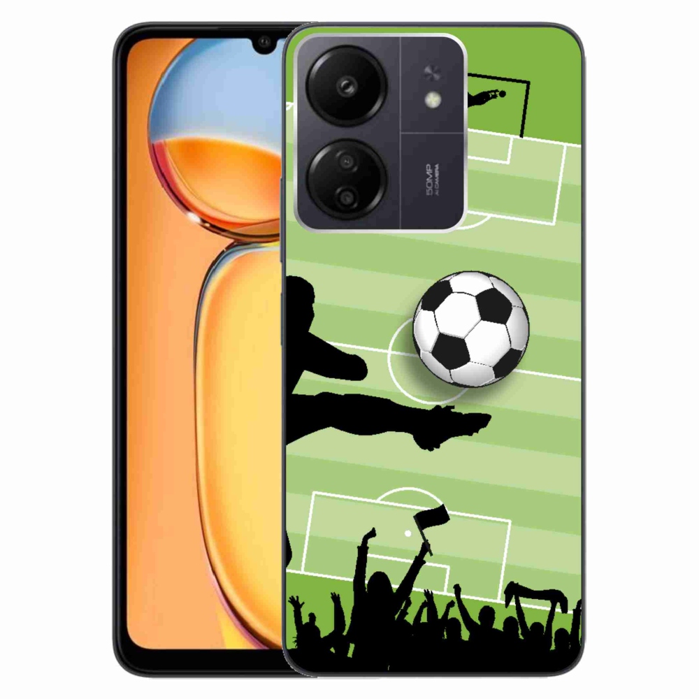 Gélový kryt mmCase na Xiaomi Poco C65/Redmi 13C - futbal 3
