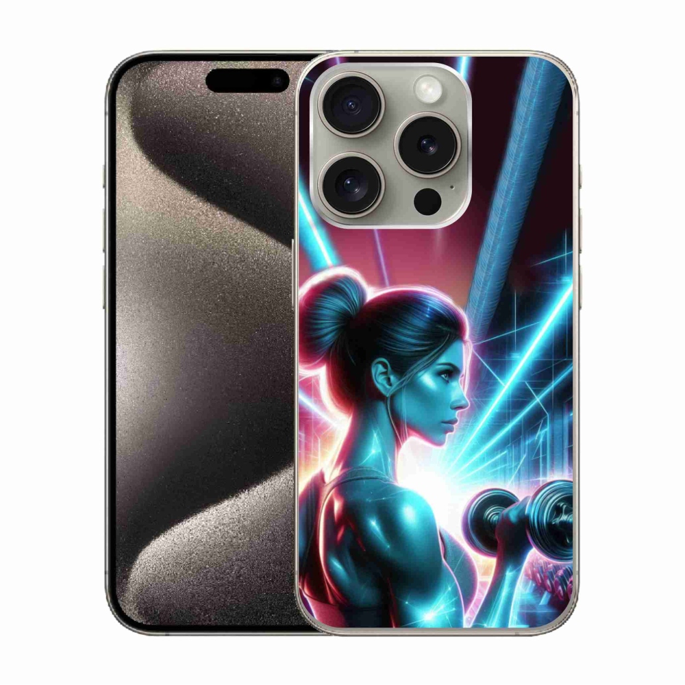 Gélový kryt mmCase na iPhone 15 Pro - posilňovanie