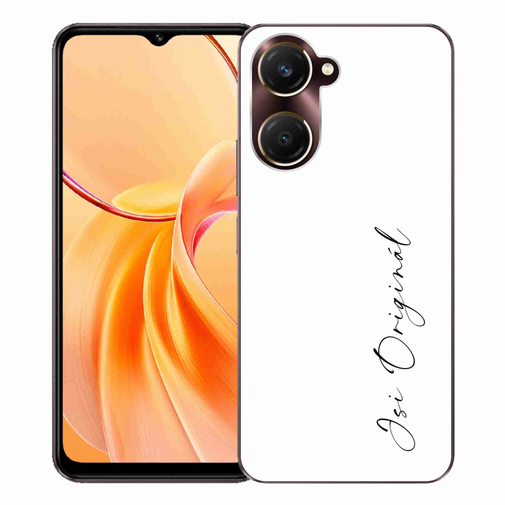 Gélový kryt mmCase na Vivo Y28s 5G - si originál biele pozadie