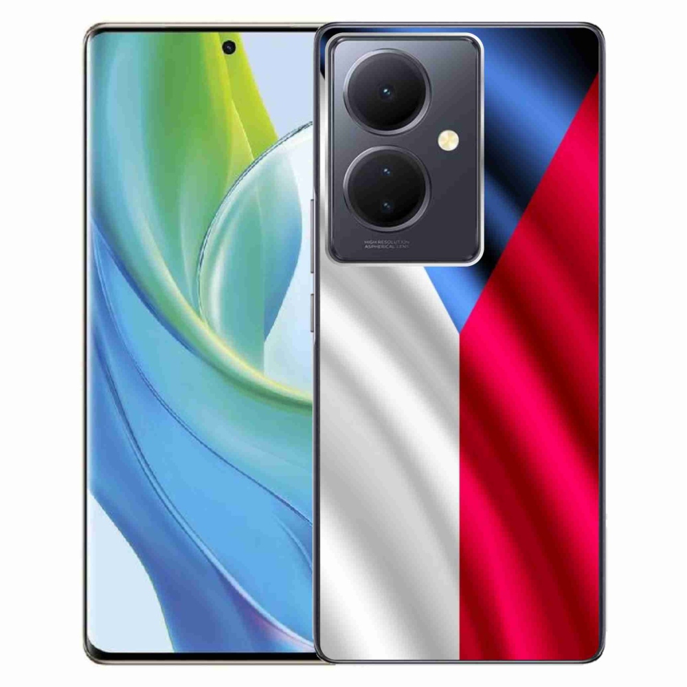 Gélový kryt mmCase na Vivo V29 Lite 5G - česká vlajka