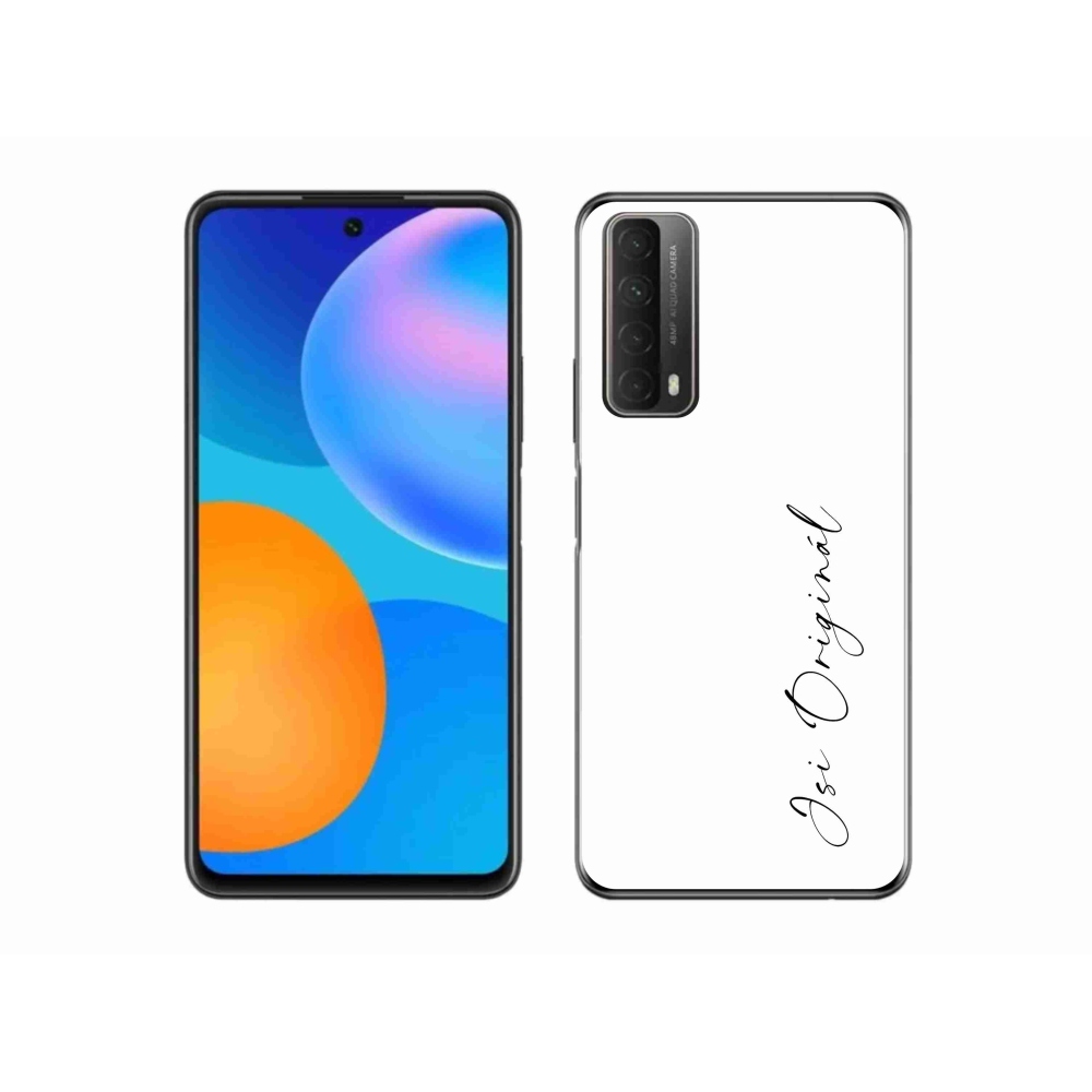 Gélový kryt mmCase na Huawei P Smart (2021) - si originál biele pozadie