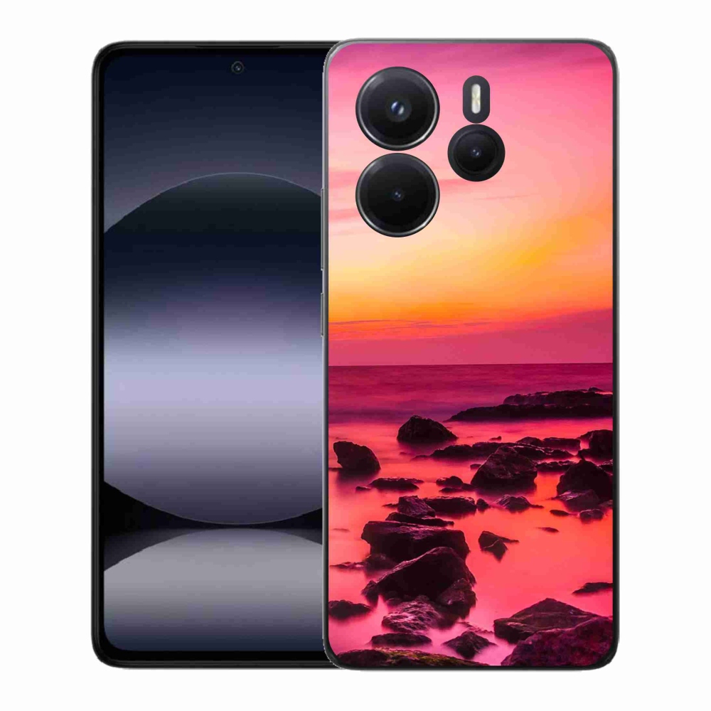 Gélový kryt mmCase na Xiaomi Redmi Note 14 - more a žiara