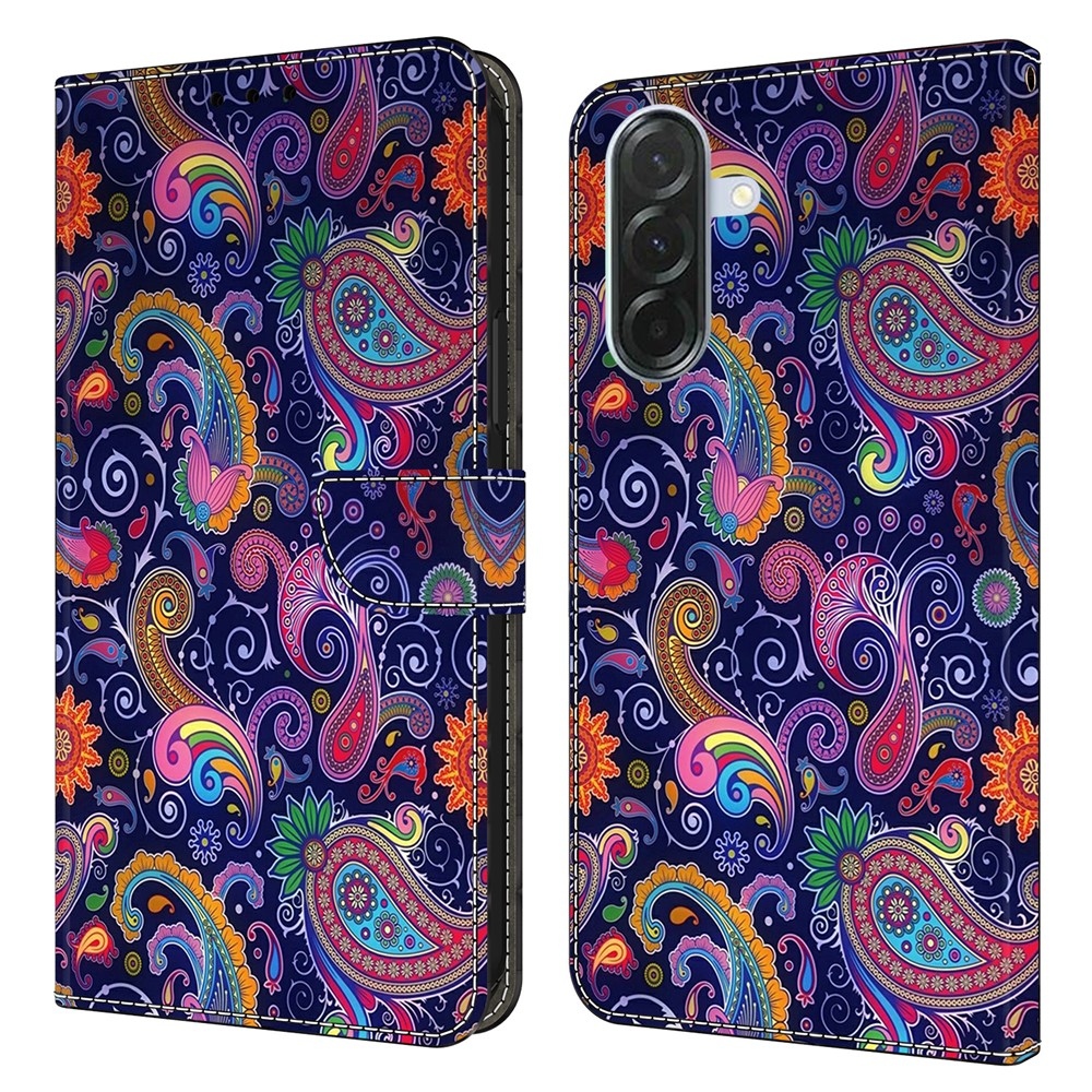 Fashion knižkové púzdro na Samsung Galaxy A16 4G/5G - kašmírové vzory