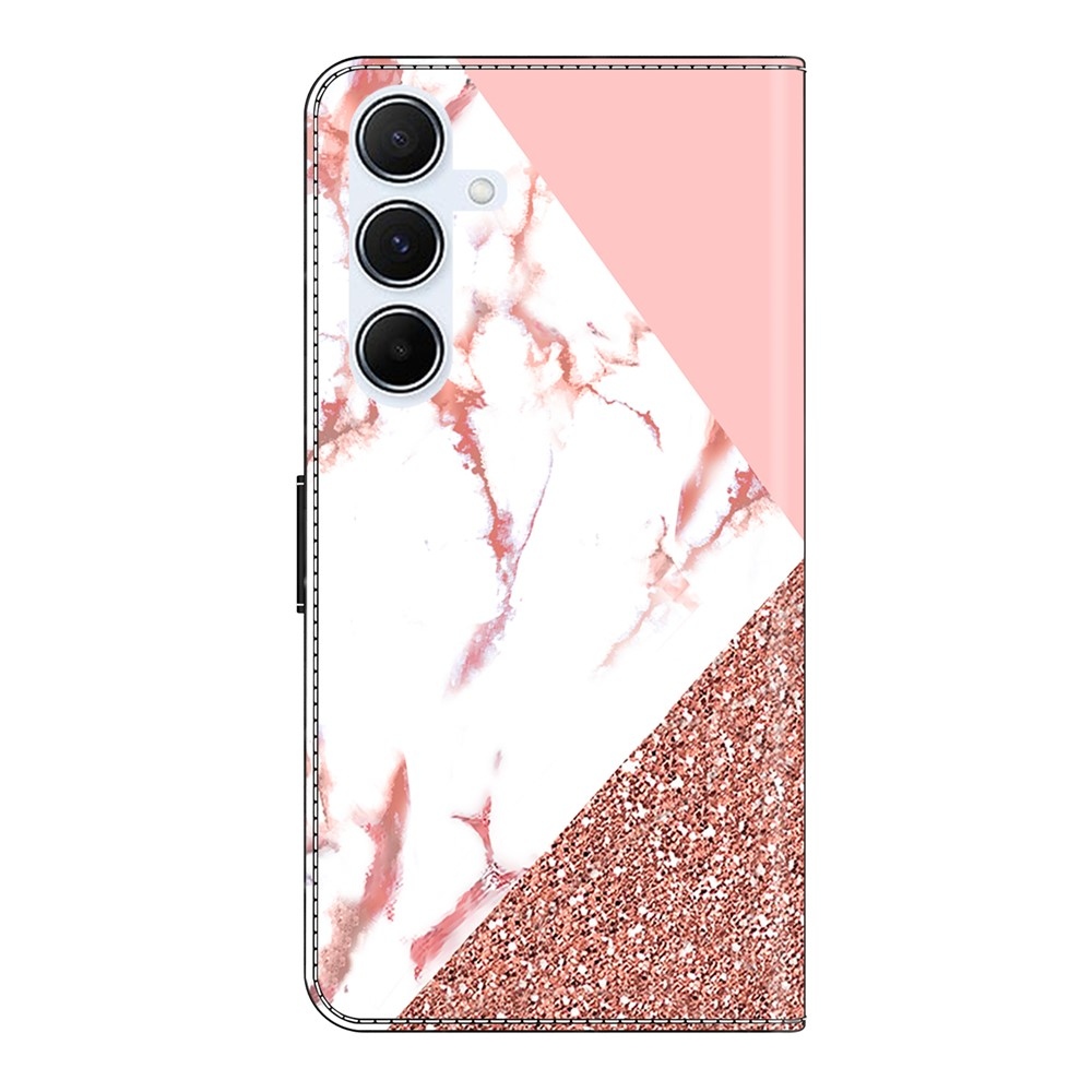 Fashion knižkové púzdro na Samsung Galaxy A26 5G - trojuholníkový vzor