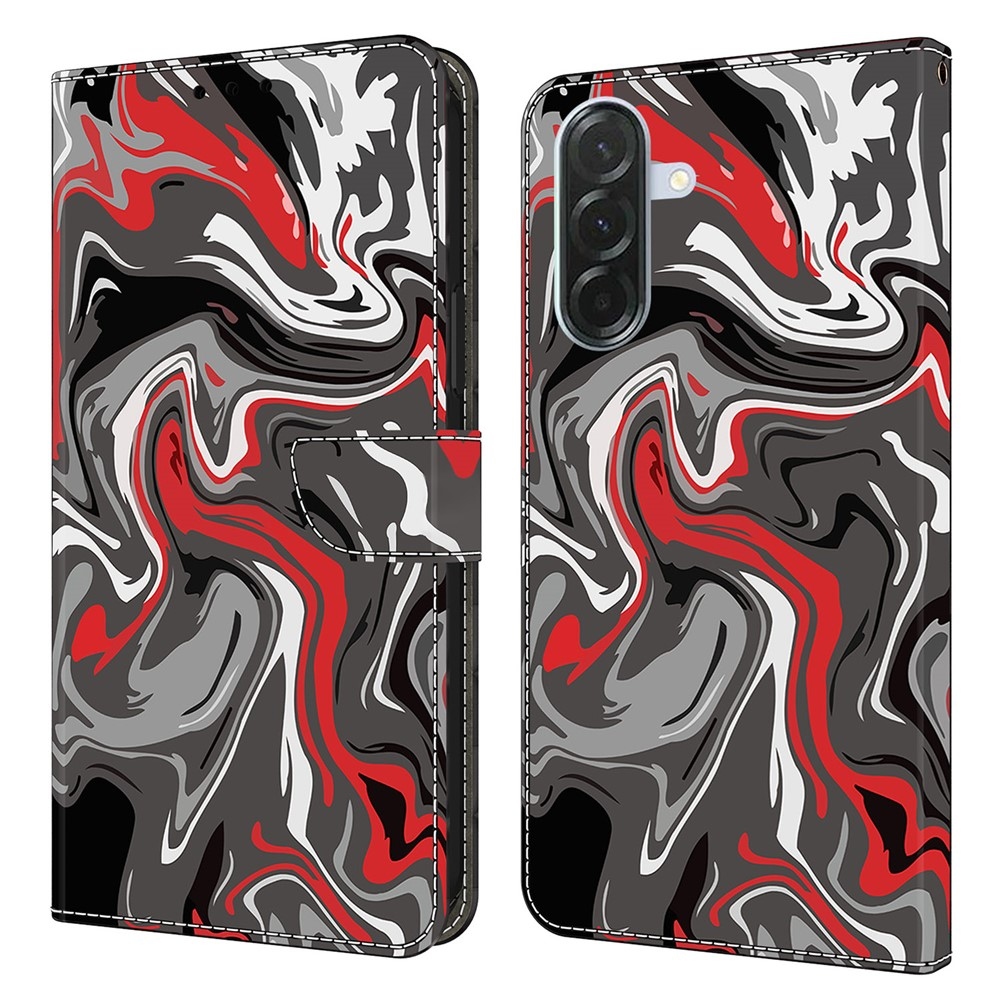 Fashion knižkové púzdro na Samsung Galaxy A36 5G - abstrakcia