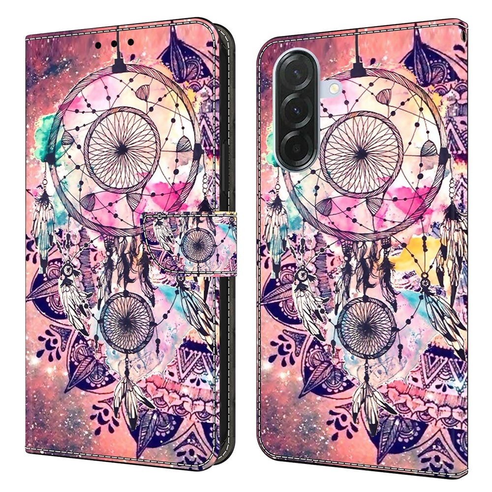 Fashion knižkové púzdro na Samsung Galaxy A36 5G - farebný lapač snov