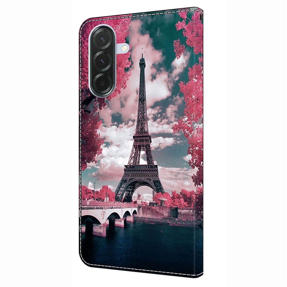 Fashion knižkové púzdro na Samsung Galaxy A36 5G - Eiffelova veža