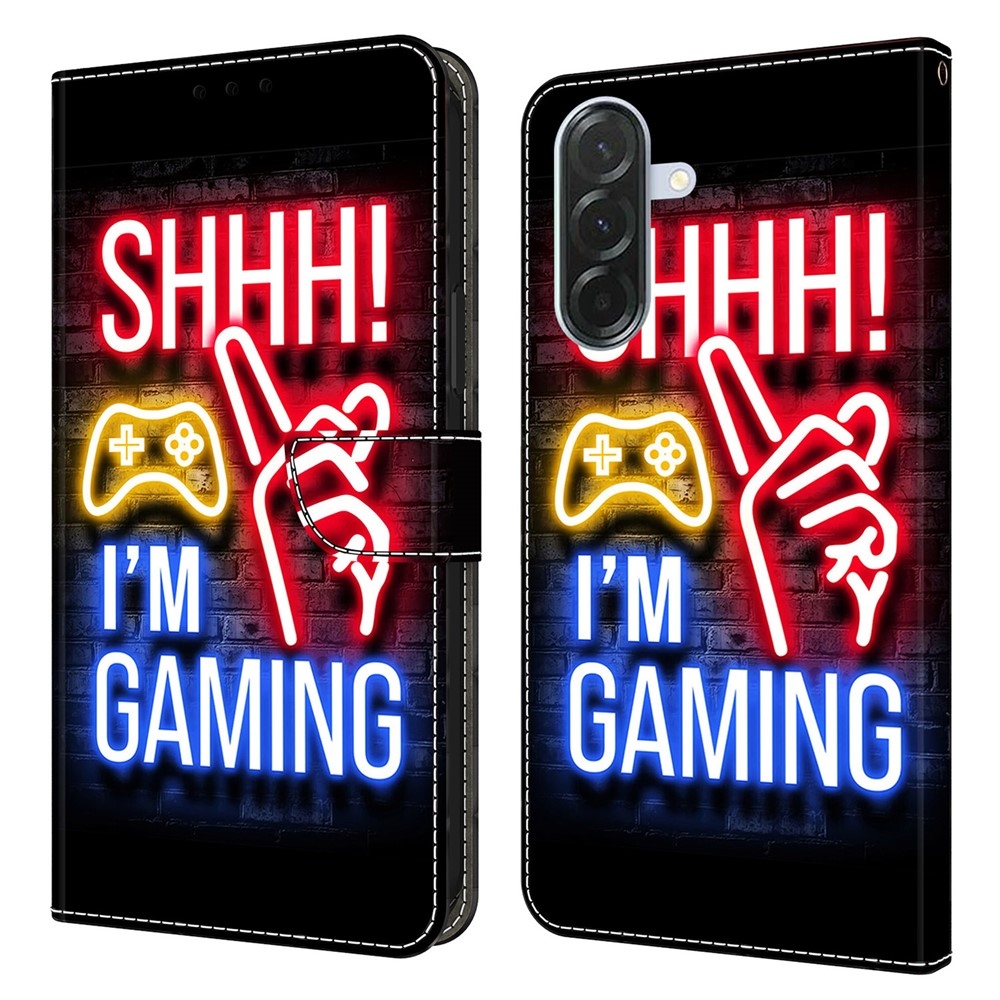 Fashion knižkové púzdro na Samsung Galaxy A36 5G - gaming