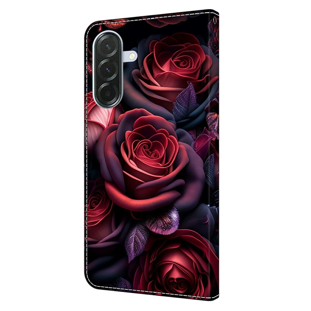 Fashion knižkové púzdro na Samsung Galaxy A37 5G - ruža