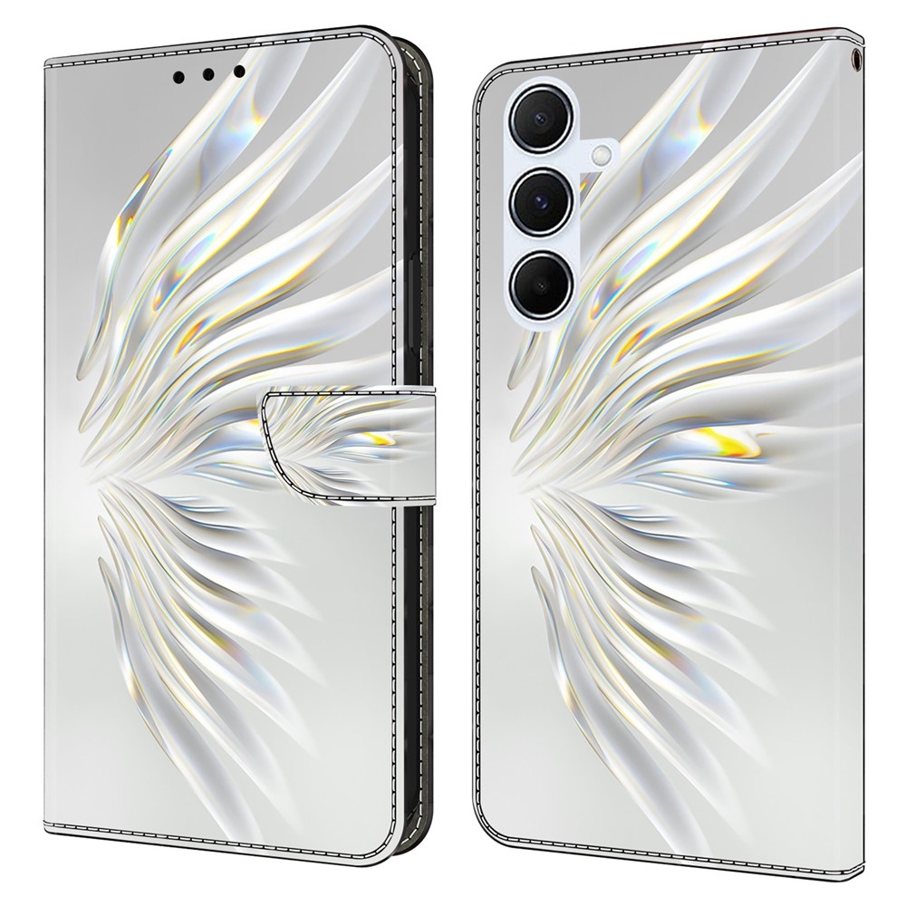 Fashion knižkové púzdro na Samsung Galaxy A56 5G - krídla