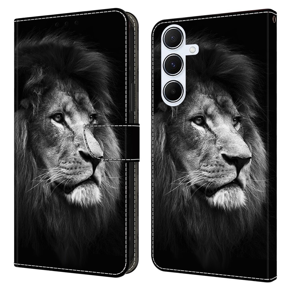 Fashion knižkové púzdro na Samsung Galaxy A56 5G - lev