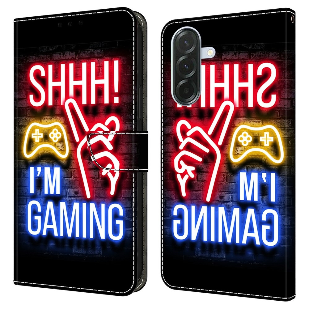 Fashion knižkové púzdro na Samsung Galaxy A57 5G - gaming